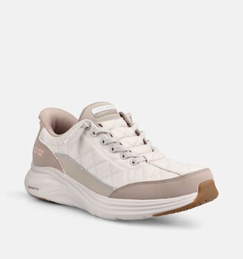 Skechers Hands Free Slip-ins Low Sneakers Zwart/Wit/Roze