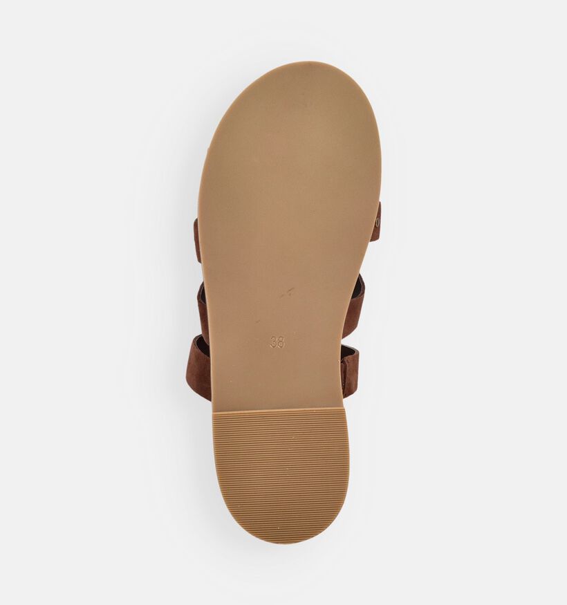 Laurent David Bruine Slippers voor dames (373616)