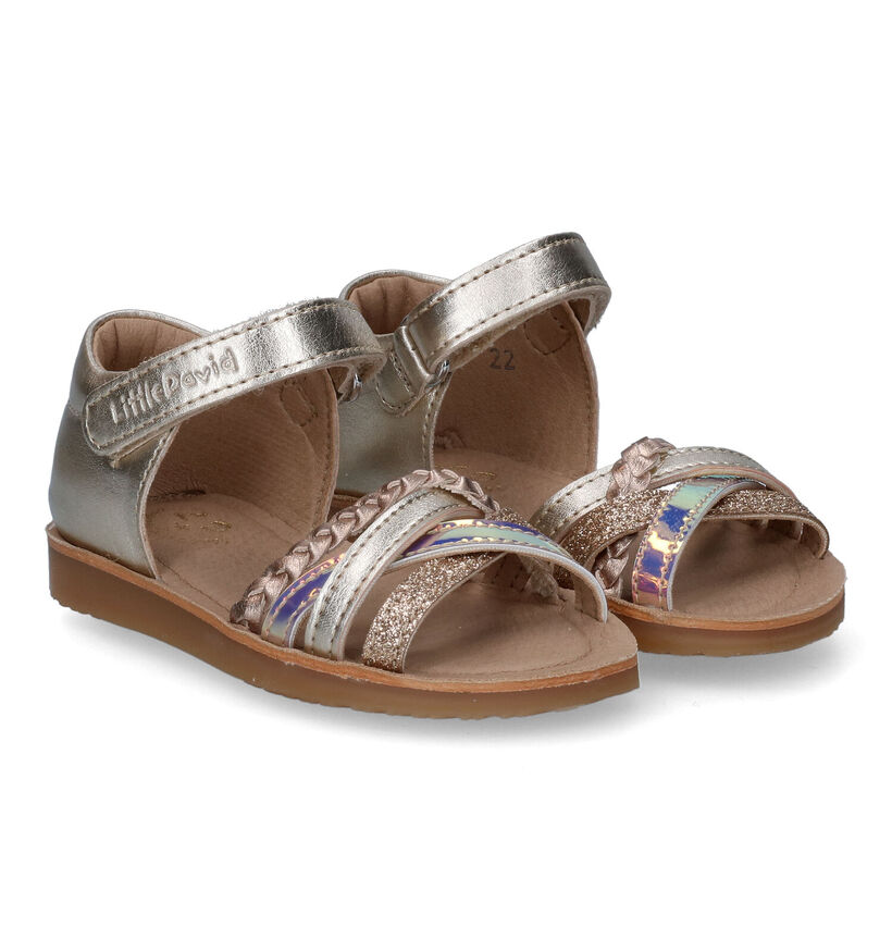 Little David Nali Gouden Sandalen voor meisjes (308871)