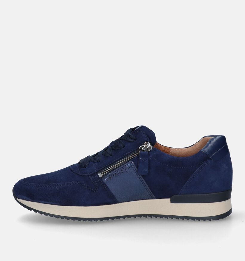 Gabor Best Fitting Blauwe Sneakers voor dames (331214) - geschikt voor steunzolen