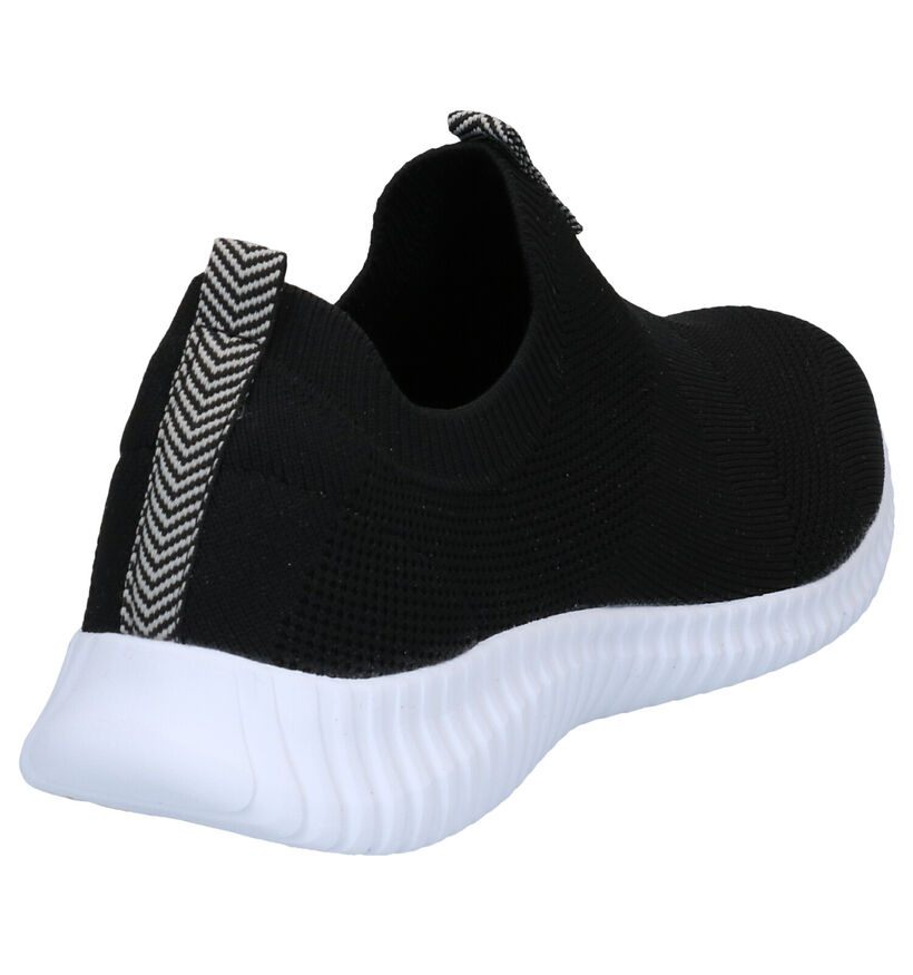 ONOFF Zwarte Slip-on Sneakers in stof (291963)