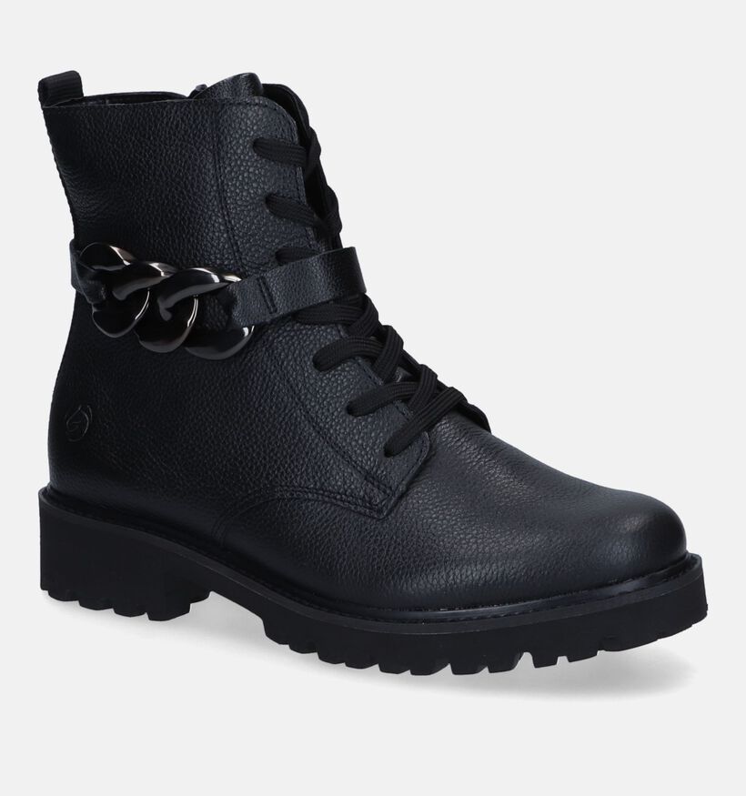 Remonte Zwarte Boots voor dames (312336) - geschikt voor steunzolen