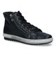 Gabor OptiFit Zwarte Sneakers voor dames (312433) - geschikt voor steunzolen