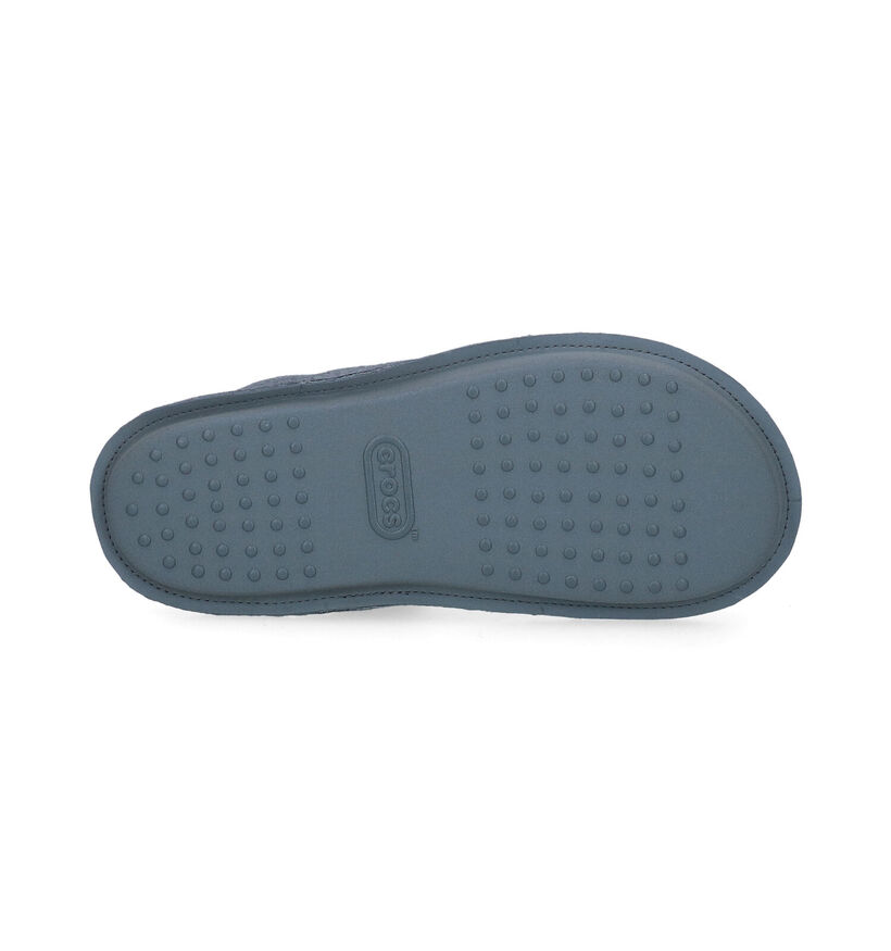 Crocs Classic Slipper Zwarte Pantoffels in stof (298344)