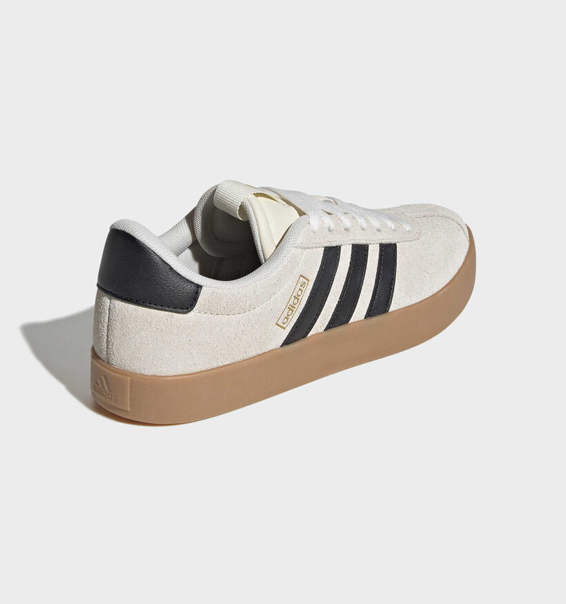 adidas VL Court 3.0 Baskets sportives en Beige pour femmes (366864) - pour semelles orthop&eacute;diques