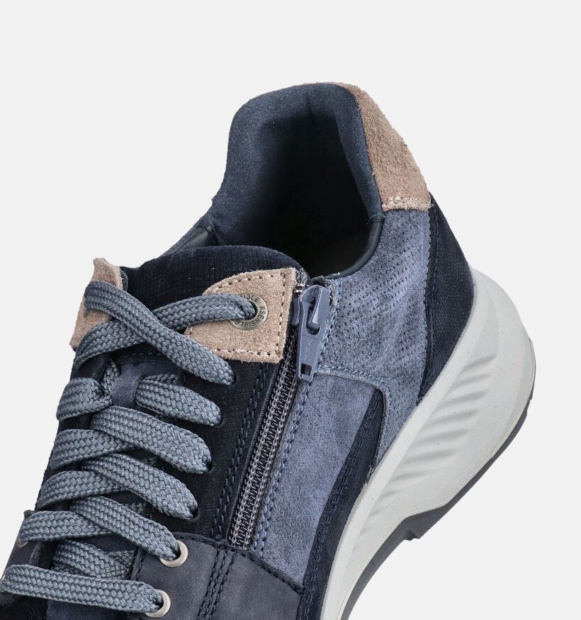 Xsensible Hudson Donkerblauwe Sneakers voor heren (381827) - geschikt voor steunzolen