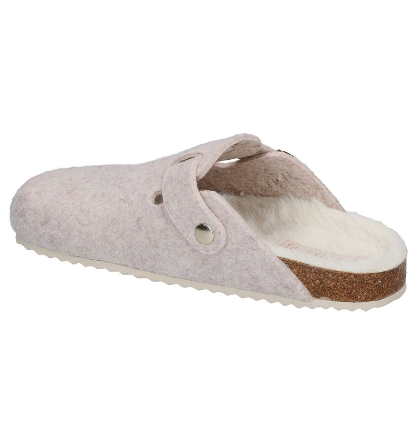Geox Pantoufles ouvertes en Gris foncé pour femmes (301078)