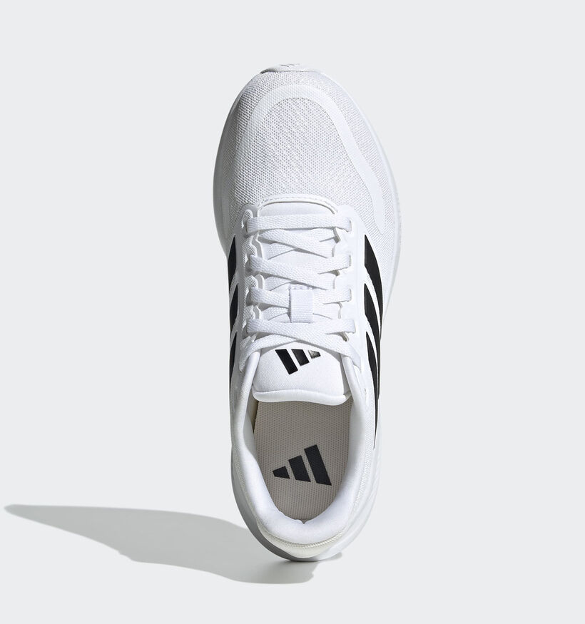 adidas Runfalcon 5 Witte Sneakers voor jongens (372593) - geschikt voor steunzolen