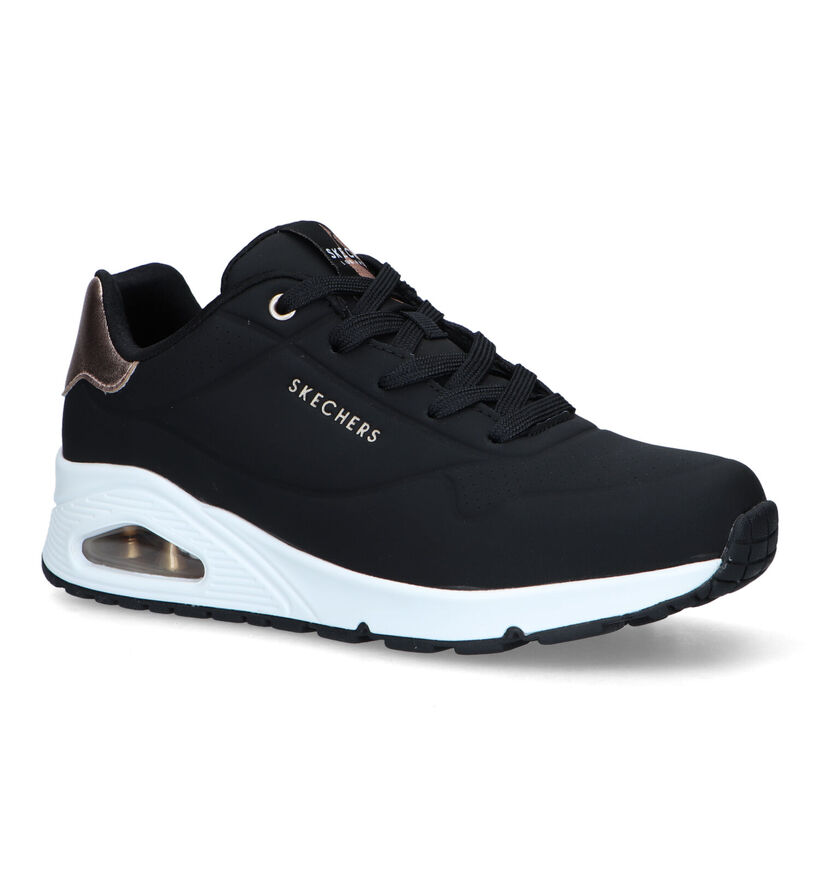 Skechers Uno Zwarte Sneakers voor dames (345294)