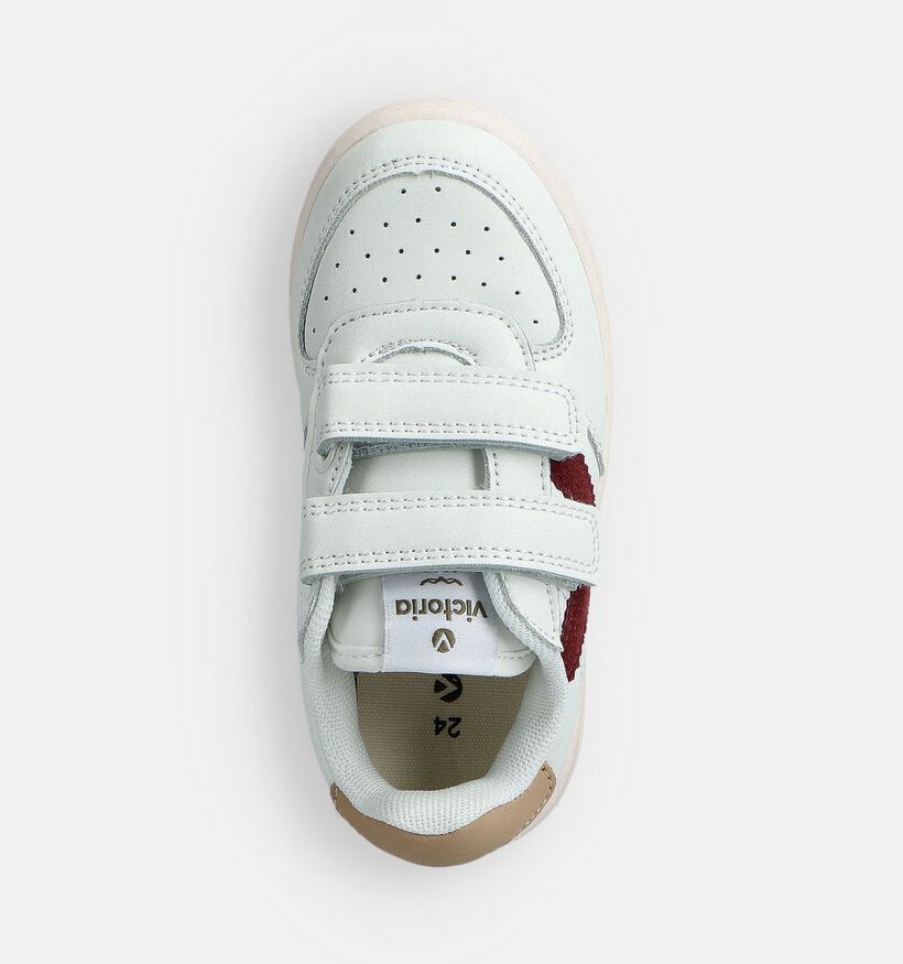 Victoria Witte Velcroschoenen voor meisjes, jongens (378894)