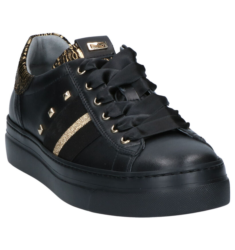 NeroGiardini Chaussures à lacets en Noir en cuir (262503)