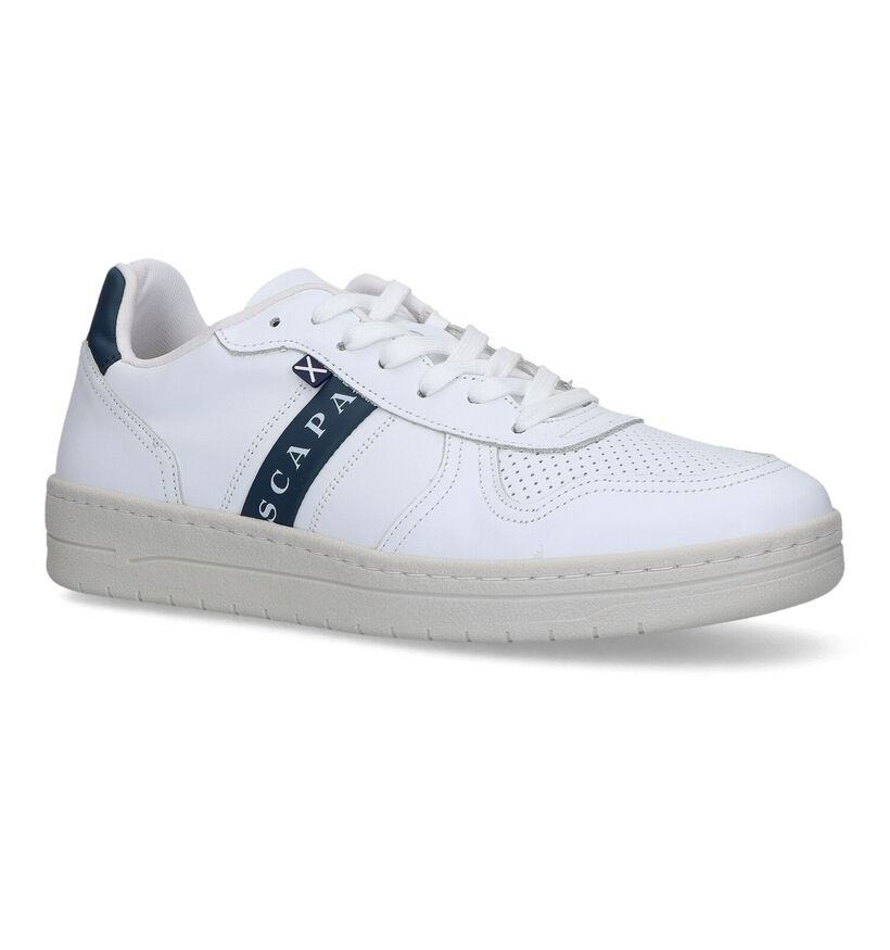 Scapa Chaussures à lacets en Blanc pour hommes (324207) - pour semelles orthopédiques