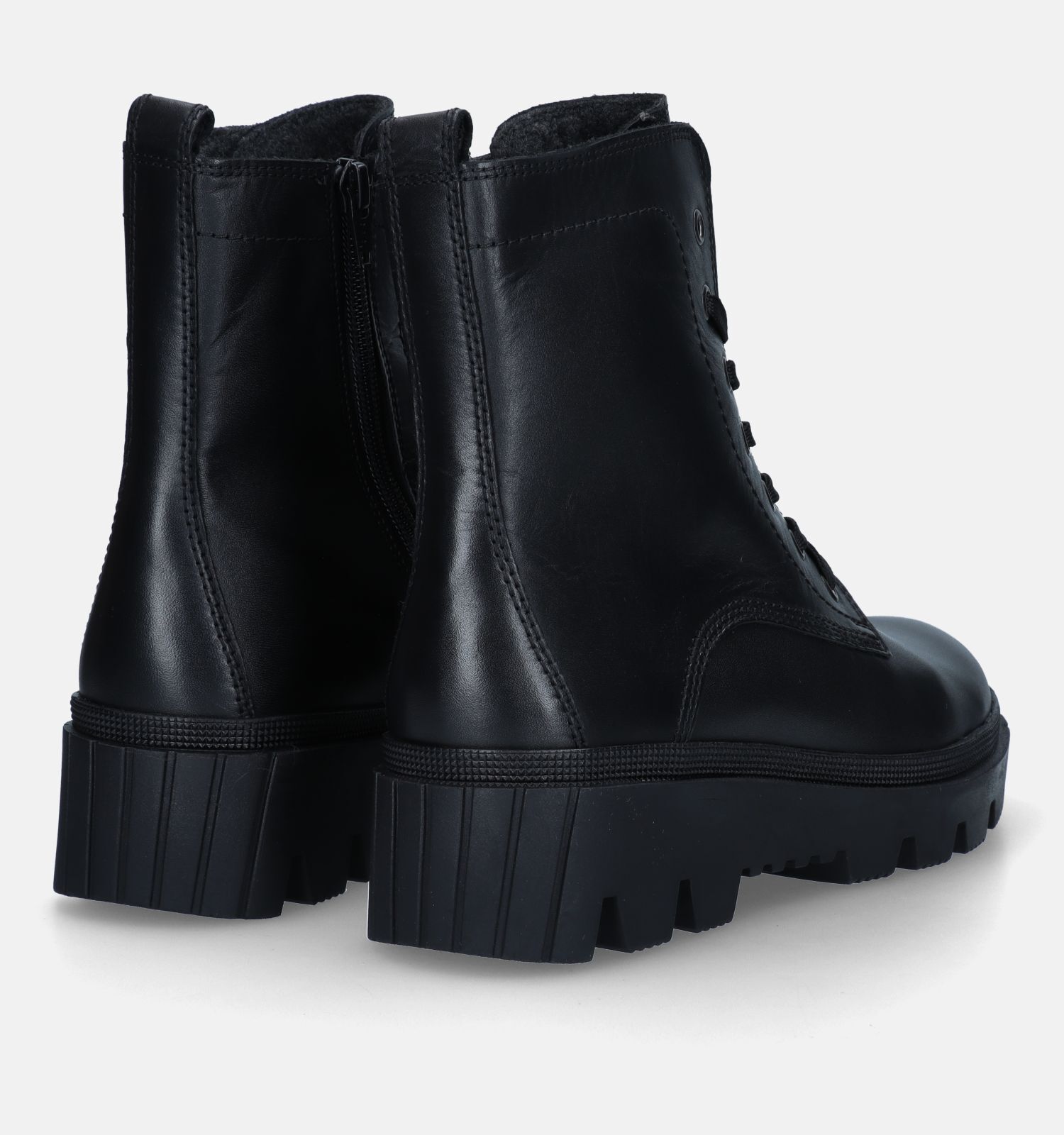 Gabor Zwarte Combat boots Dames Boots Online op TORFS.BE