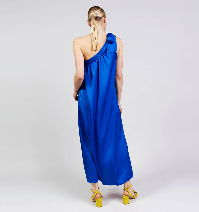 Vila x Loredana Hally One Shoulder Blauwe Jurk voor dames (375146)