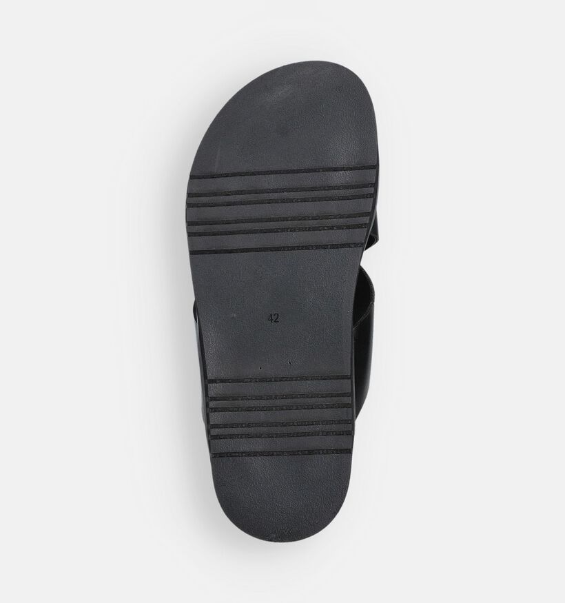 Via Borgo Zwarte Slippers voor heren (366667)