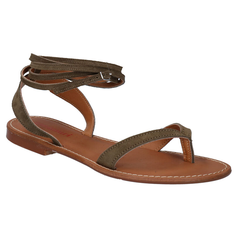 Rarámuri Kaki Sandalen voor dames (293632)