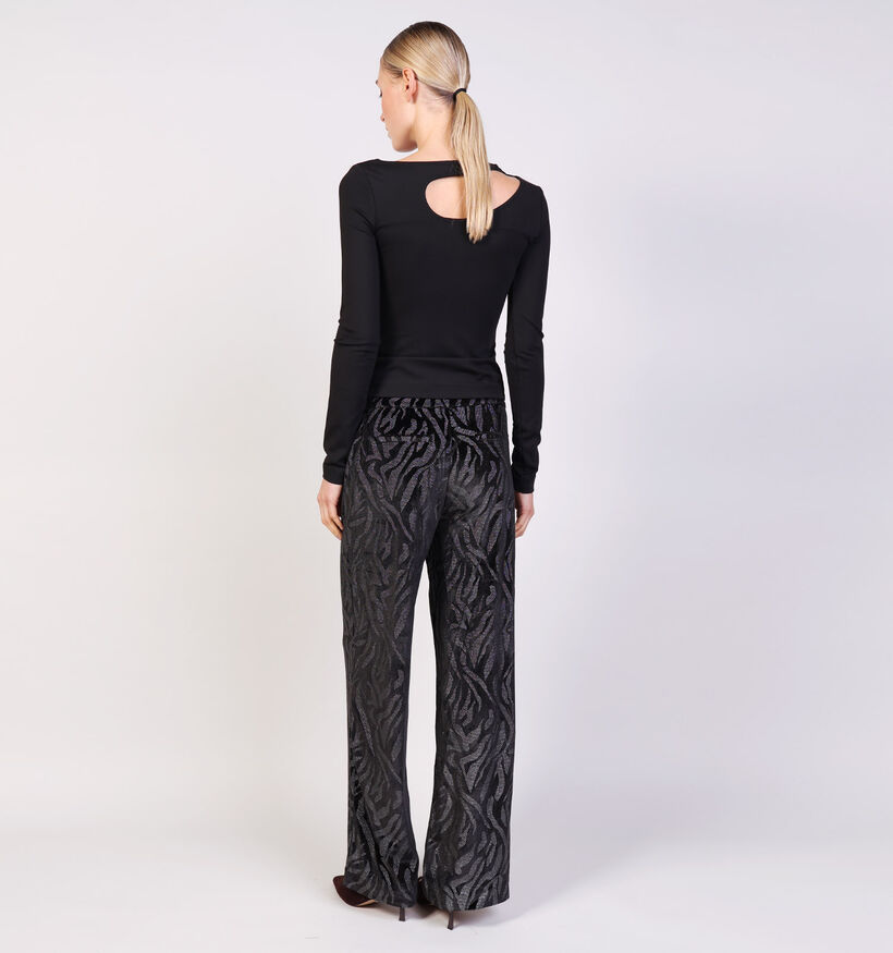 Vila Carmela Zwarte Broek voor dames (365589)