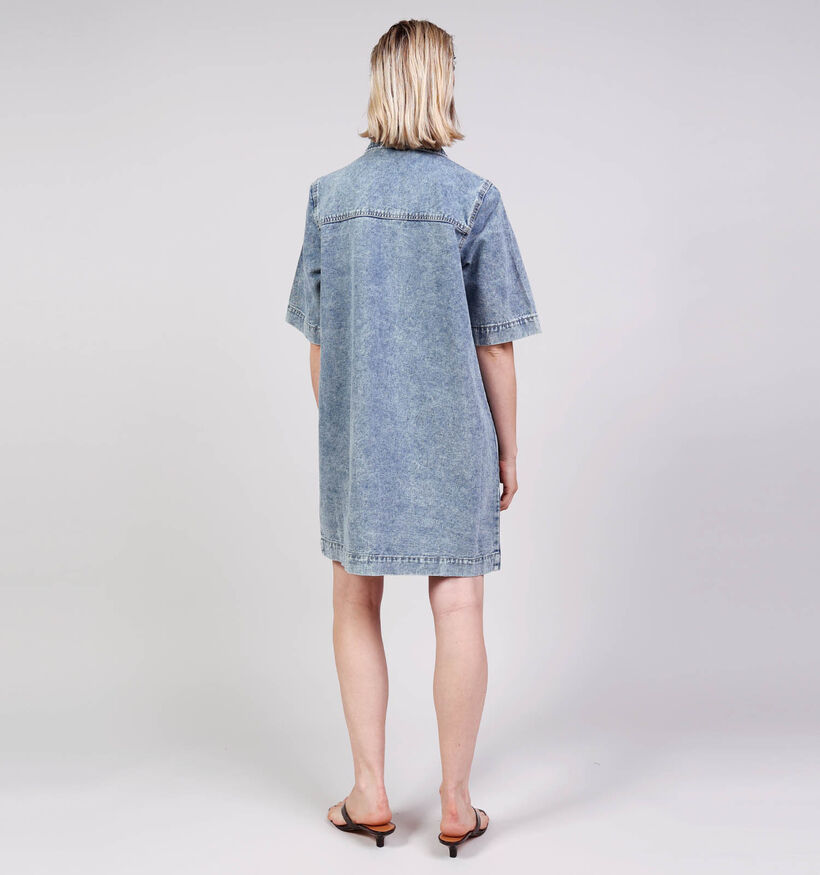 Vero Moda Curve Fenja Denim Blauwe Jeansjurk voor dames (367773)