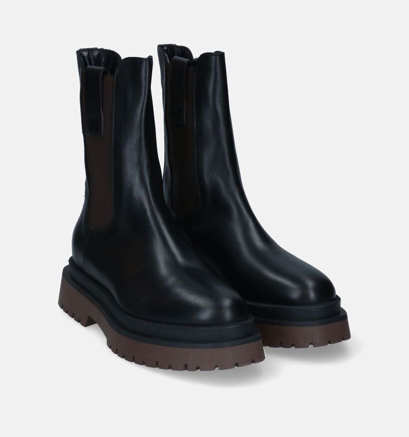 Signatur Gretel Boots Chelsea en Noir pour femmes (314525)