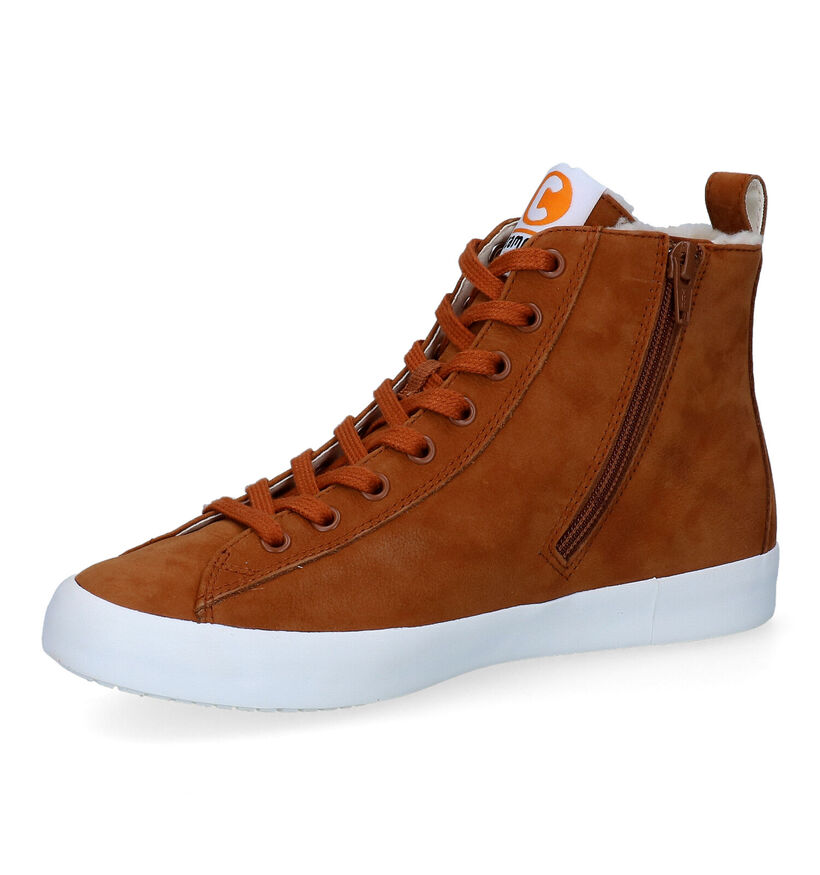 Camper Baskets montantes en Cognac en nubuck (299921)