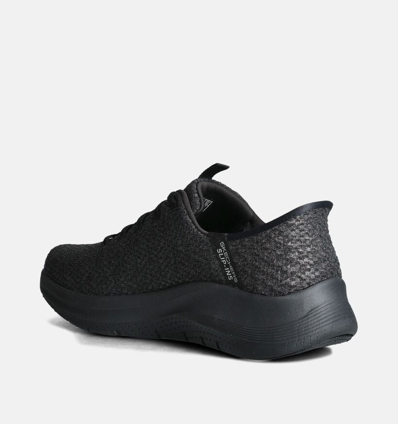 Skechers Slip-ins Arch Fit Baskets en Noir pour hommes (359740) - pour semelles orthopédiques