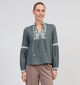 Vero Moda Ritah Groene Blouse voor dames (349634)
