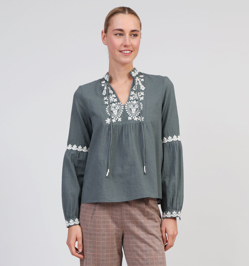 Vero Moda Ritah Groene Blouse voor dames (349634)