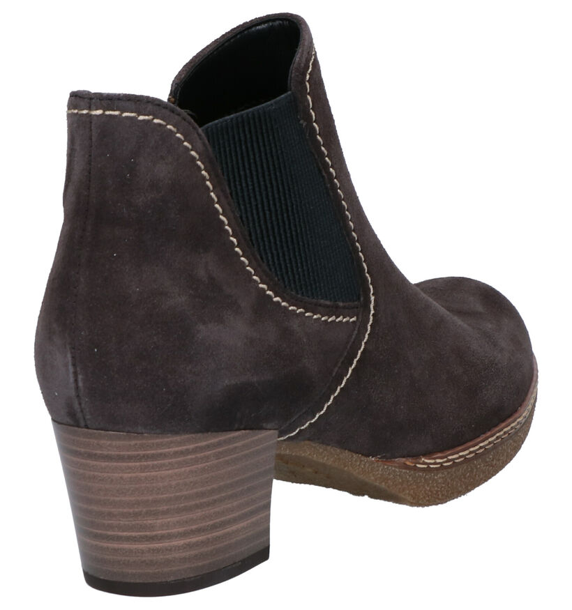 Gabor OptiFit Bottillons en Gris en daim (254007)