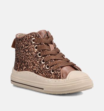 Milo & Mila High Baskets Marron