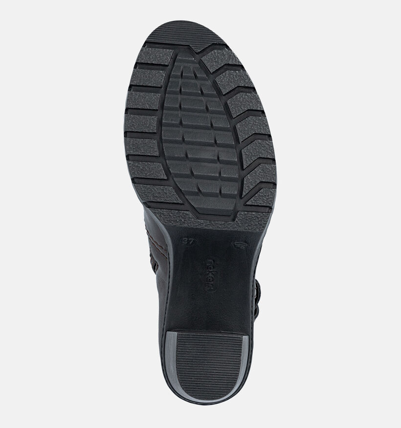 Rieker Antistress Bottines en Brun fonc&eacute; pour femmes (377931)
