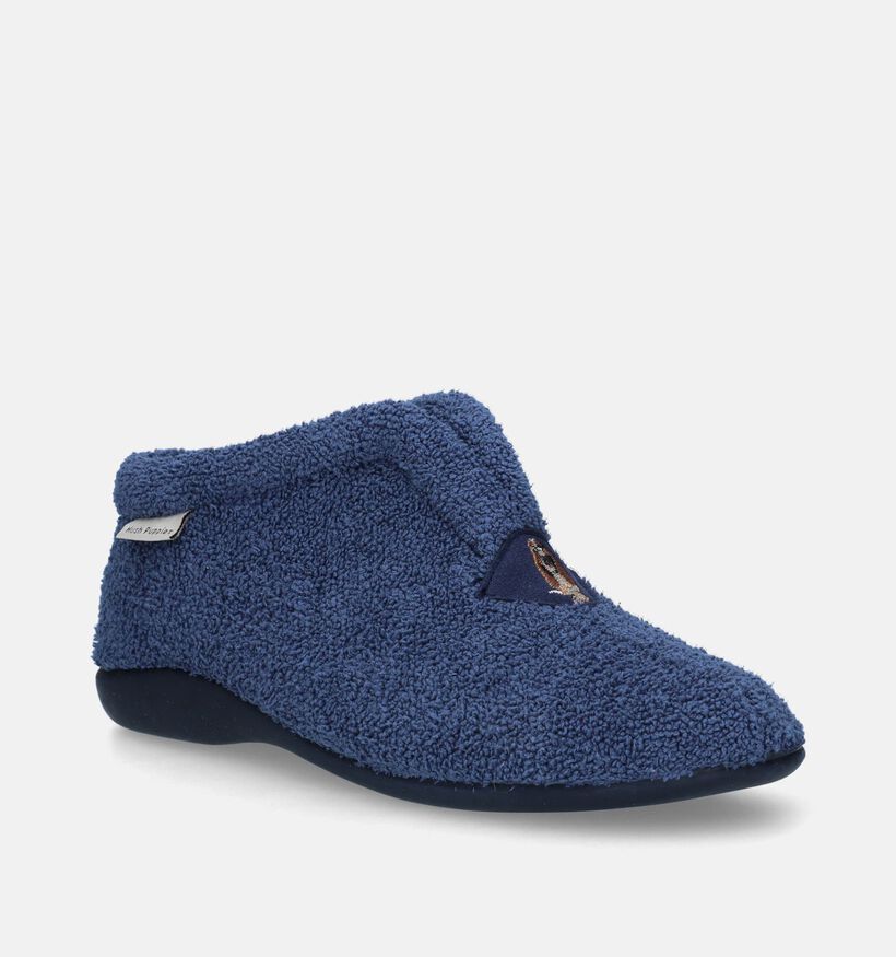 Hush Puppies Oisim Pantouffles en Bleu pour femmes (340751)