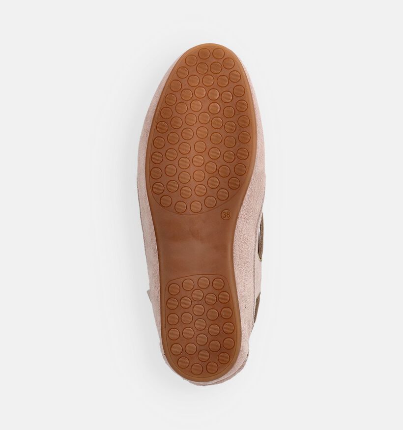 River Woods Christine Chaussures bateau en Beige pour femmes (373096) - pour semelles orthop&eacute;diques