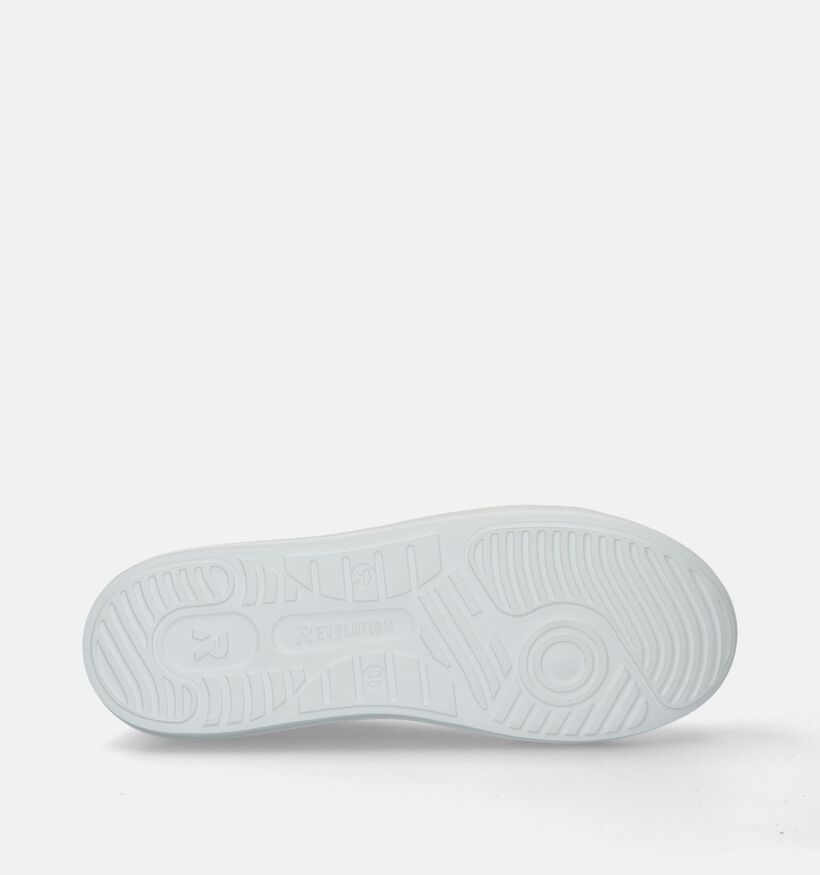 Rieker R-Evolution Witte Sneakers voor steunzolen voor dames (335525) - geschikt voor steunzolen