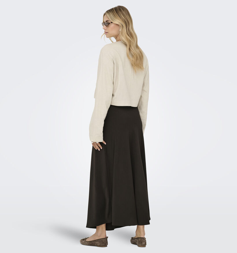 JDY Yaya Jupe mi-longue en Marron pour femmes (370039)
