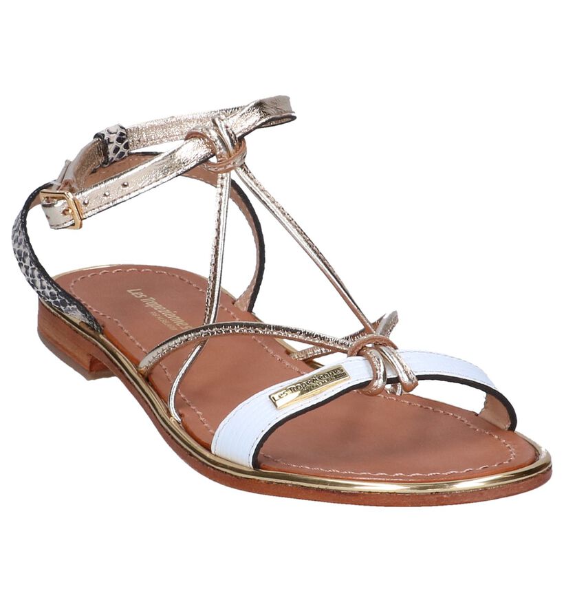 Les Tropeziennes Hirondel Gouden Sandalen voor dames (341409)