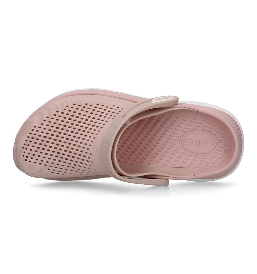 Crocs Literide Nu-pieds en Rose pour femmes (322214)