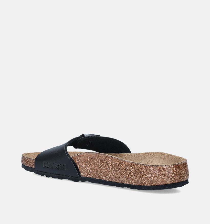 Birkenstock Madrid Nu-pieds en Noir pour femmes (351897)