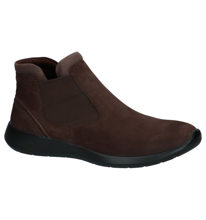Bruine Ecco Soft 5 Chelsea Boots, , pdp