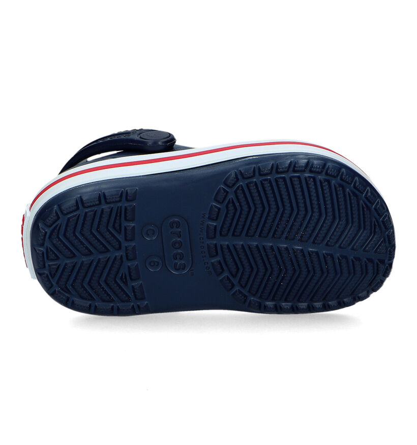 Crocs Crocband Nu-pieds en Bleu pour filles, garçons (340879)