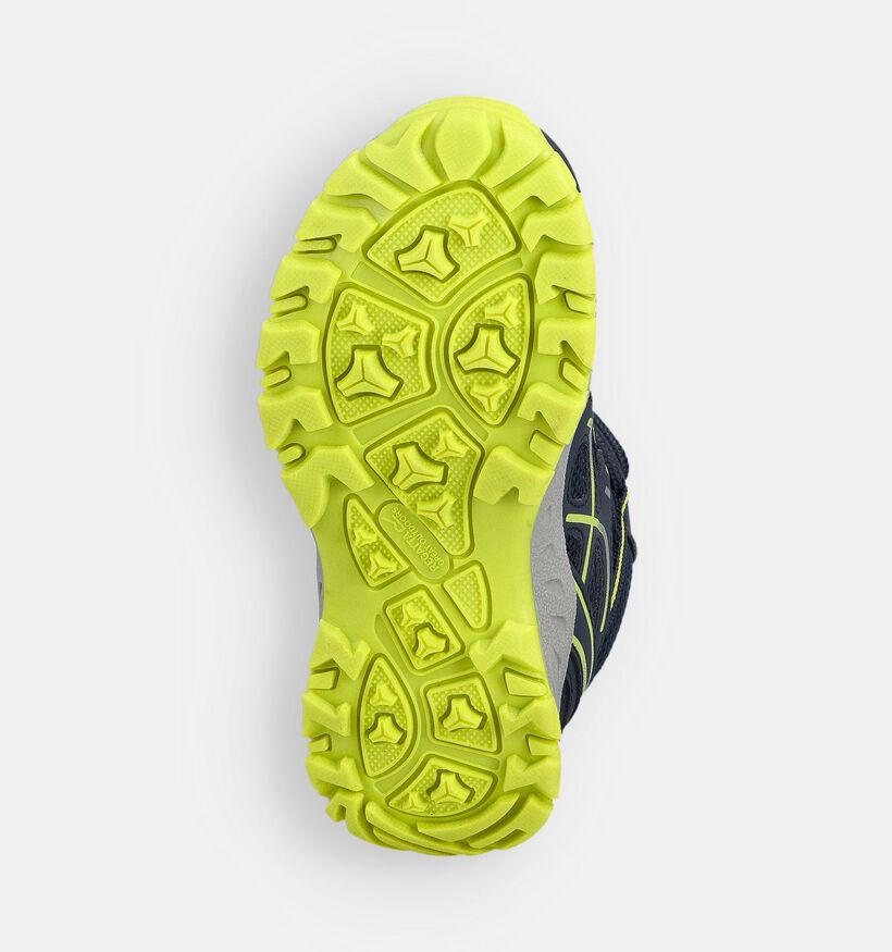 Regatta Vendeavour Boot Blauwe/Gele Wandelschoenen voor jongens, meisjes (362707) - geschikt voor steunzolen
