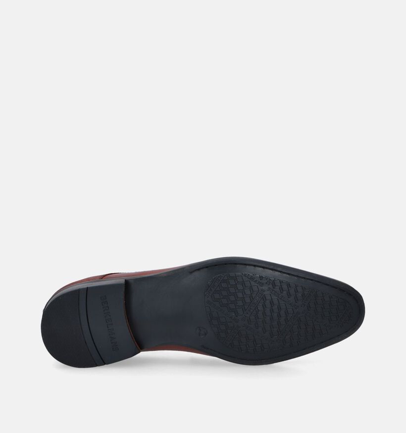 Berkelmans Cognac Gekledeschoenen voor heren (352747) - geschikt voor steunzolen