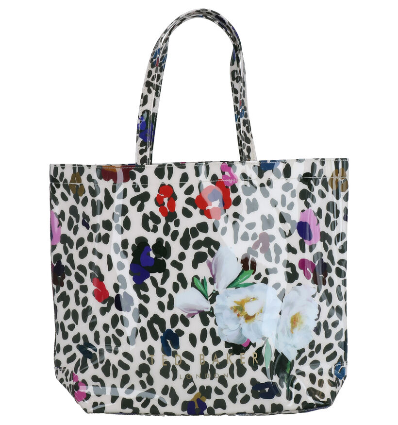 Ted Baker Polycon Wit/Zwarte Shopper Tas in kunststof (264711)