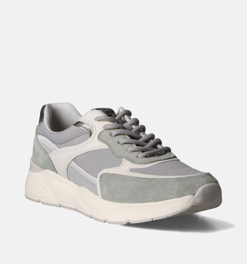 Tamaris Baskets casual en Vert pour femmes (351579) - pour semelles orthopédiques