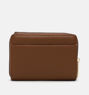 Tamaris Portemonnees Zwart/Cognac/Bordeaux