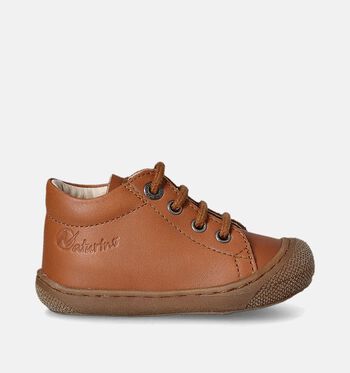Naturino Cocoon Sneakers Geel/Cognac/Blauw