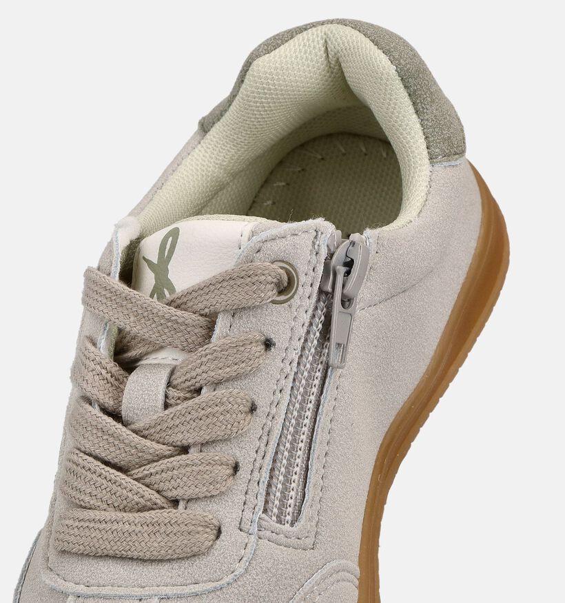 Milo & Mila Lichtgrijze Sneakers voor jongens, meisjes (372019) - geschikt voor steunzolen