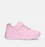 Skechers Lite Frosty Vibe Roze Sneakers voor meisjes (341338)