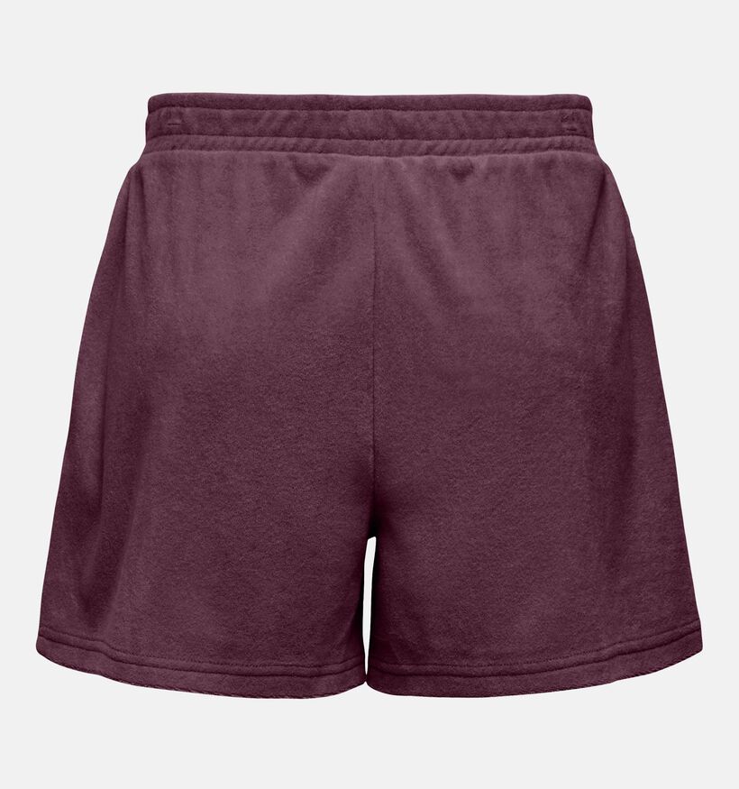 JDY Terry Pocket Bordeaux Short voor dames (374854)