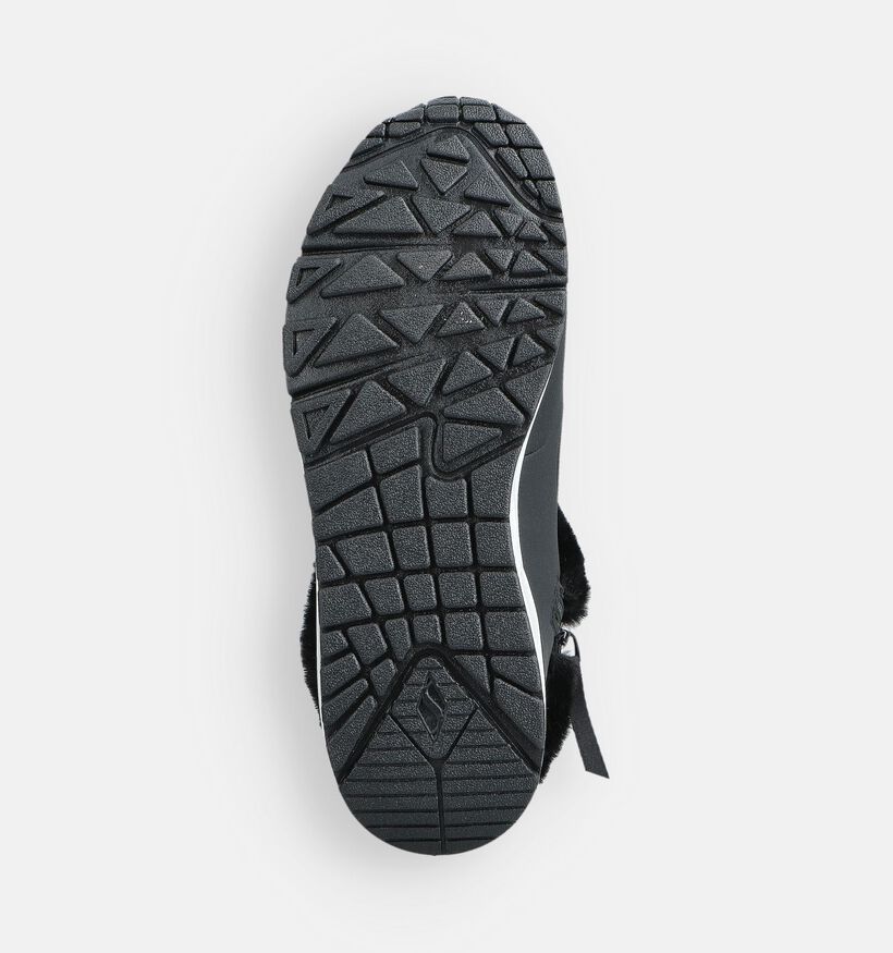 Skechers Uno Gen1 Zwarte Hoge Sneakers voor jongens, meisjes (361097) - geschikt voor steunzolen