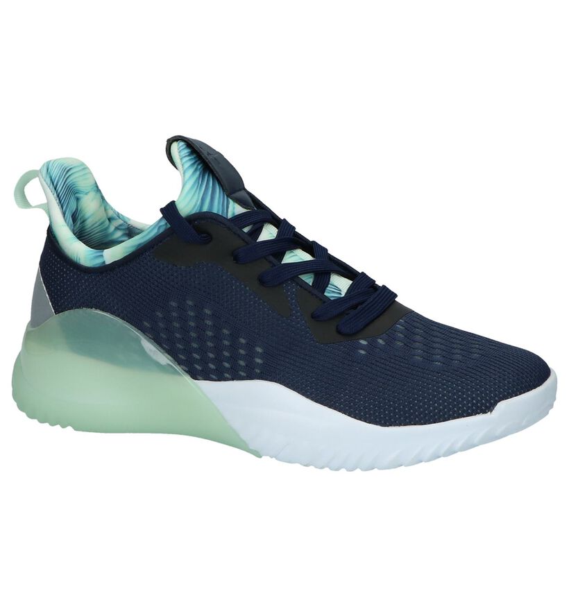 Tamaris Baskets basses en Bleu foncé en textile (214224)
